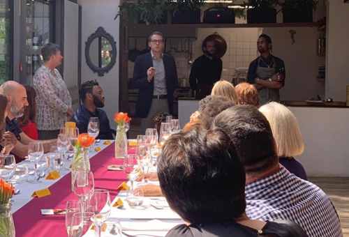 Solidarity lunch at Lapo’s Kitchen on 8 September